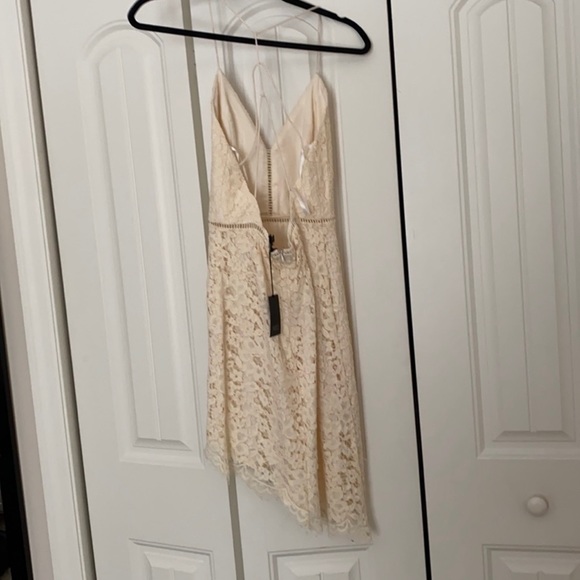 NWT Only Yours Asymmetrical Lace Dress by NBD - Picture 5 of 13